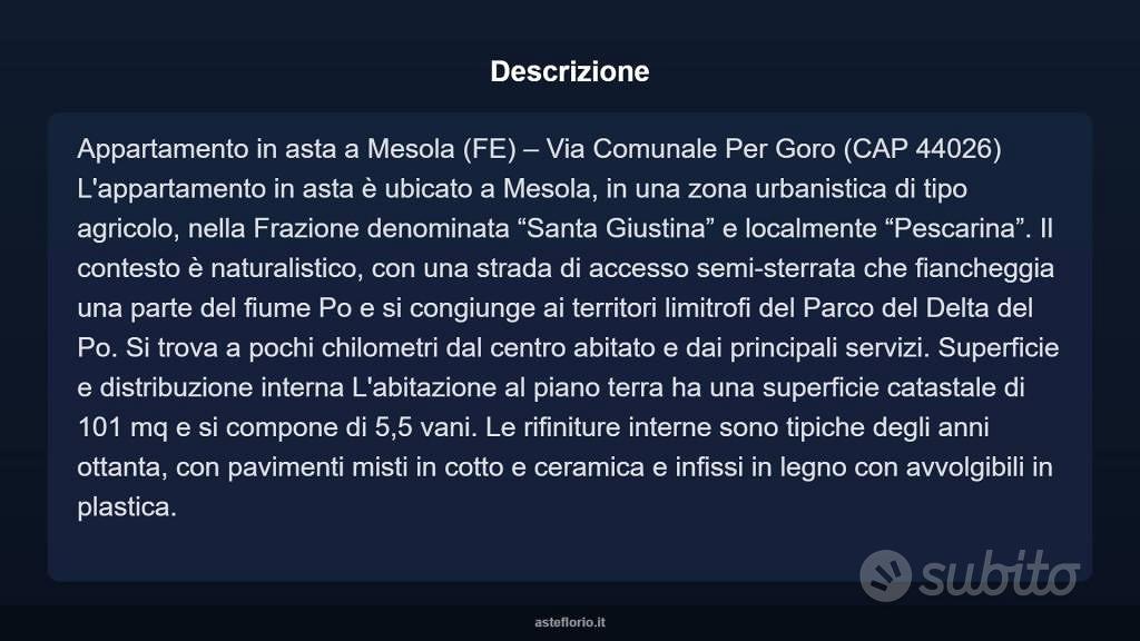 Appartamento – Mesola, Santa Giustina - Vista 5