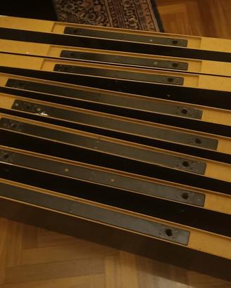 mensole in MDF tamburate effetto legno 