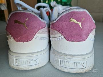SNAKERS PUMA BIANCHE E ROSA