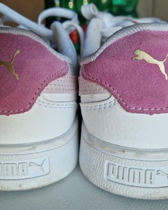 SNAKERS PUMA BIANCHE E ROSA
