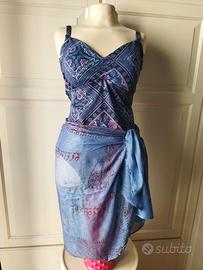 Costume intero tg.40/42 con pareo