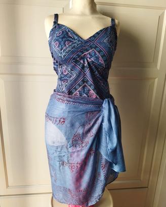 Costume intero tg.40/42 con pareo