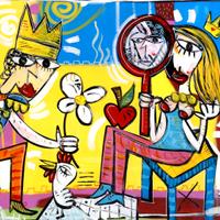 Quadri moderni grandi astratti olio su tela