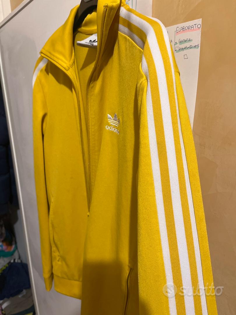 Felpa adidas vintage outlet gialla