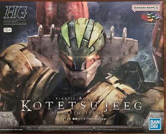 Pezzi per il modellino componibile JEEG ROBOT