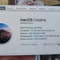 iMac 2012 