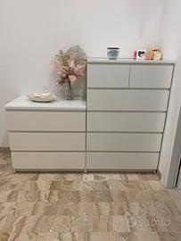 Cassettiere IKEA bianche