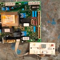 Scheda caldaia completa di display usata Immergas 