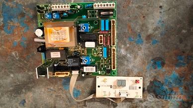 Scheda caldaia completa di display usata Immergas 