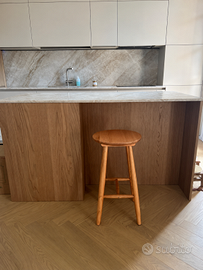 Sgabello da cucina in legno