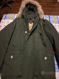 Giaccone Woolrich uomo verde scuro