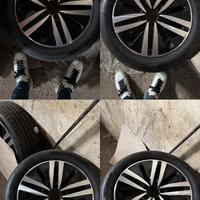 Set  cerchi + gomme originali Mercedes da 17