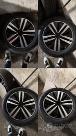 Set  cerchi + gomme originali Mercedes da 17