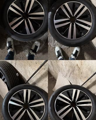 Set  cerchi + gomme originali Mercedes da 17