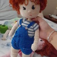 Amigurumi  coppia bambole uncinetto 