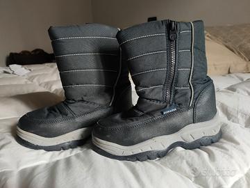 Decathlon stivale scarpone doposci 33 grigio