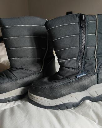 Decathlon stivale scarpone doposci 33 grigio