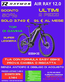 Ebike Raymon Air Ray 12.0