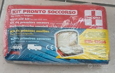 Kit pronto soccorso per auto nuovo sigillato