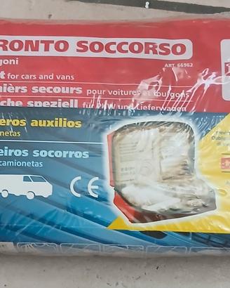 Kit pronto soccorso per auto nuovo sigillato