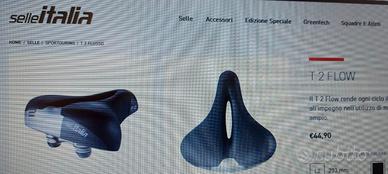 Selle Italia mod. T 2 FLOW