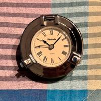 NAUTICALIA orologio da scrivania QUARTZ cromato