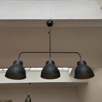 Lampadario stile industriale