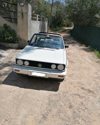 Golf cabrio MK1 Karman 1600 gennaio 1991
