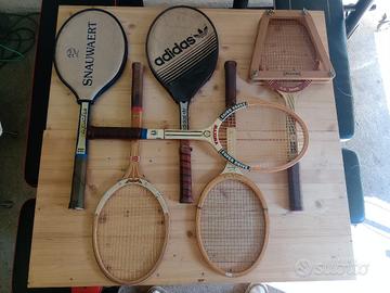 Collezione racchette da tennis vintage