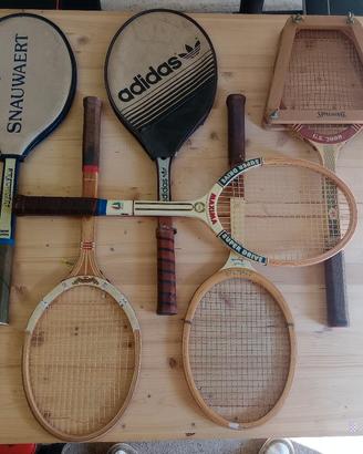 Collezione racchette da tennis vintage