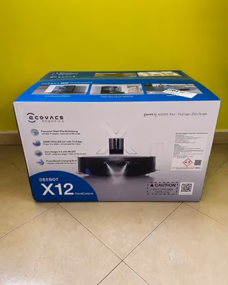 Ecovacs Deebot X12 OmniCyclone Robot Nuovo