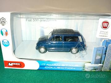 Modellino fiat 500 giardinetta 
