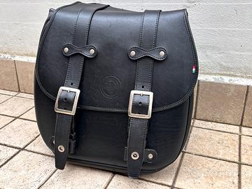 Borsa in cuoio per 883