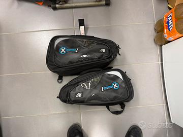 Borse laterali moto Oxford 48 litri universali