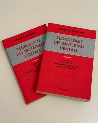 Libri odontoiatrici - 2 volumi – III Ed. 1985