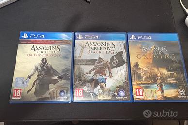 TRILOGIA ASSASIN’S CREED PS4 (3 GIOCHI)