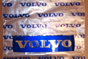 VOLVO, Logo metallo adesivo, griglia Anteriore