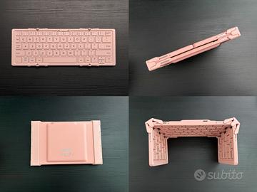 Tastiera Bluetooth Pieghevole e Portatile