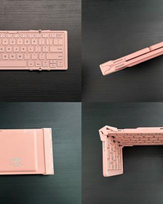 Tastiera Bluetooth Pieghevole e Portatile