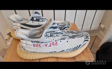scarpe Adidas yezzy boodt 350 zebra