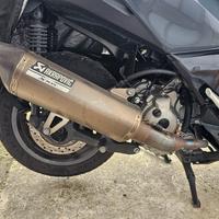 Marmitta Scarico Akrapovic titano silver per XMax 