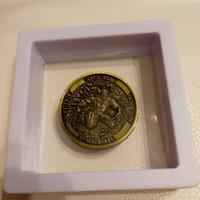 Moneta Marvel Wolverine in rilievo,nuova