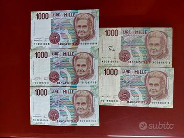 Banconote da 1000 lire