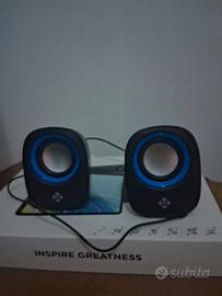 CASSE STEREO AUDIO CON CAVO JACK