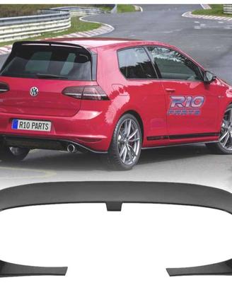 SPOILER ALETTONE VOLKSWAGEN VW GOLF 7 7.5 LOOK CLU