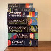 Dizionari inglese monolingua Oxford e Cambridge