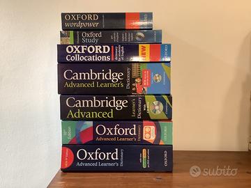 Dizionari inglese monolingua Oxford e Cambridge