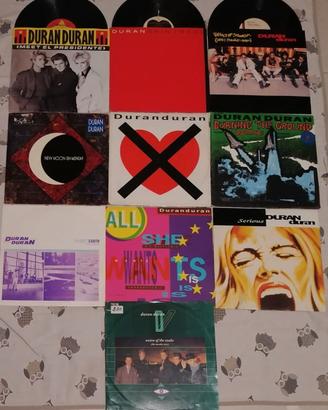 Lotto 10 x Vinile 12 Duran Duran