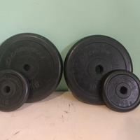 Dischi palestra CARNIELLI 24kg - gommati