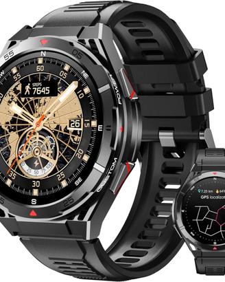 OUKITEL BT12 Smartwatch 1.43" Black